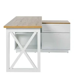 Computertische|Jugendschreibtische*Pharao24 Eckschreibtisch Stephanie