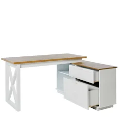 Computertische|Jugendschreibtische*Pharao24 Eckschreibtisch Stephanie