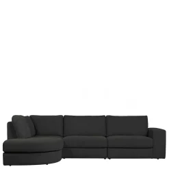 Polstermöbel|Wohnzimmercouch*Pharao24 Ecksofa Anthrazit Trois