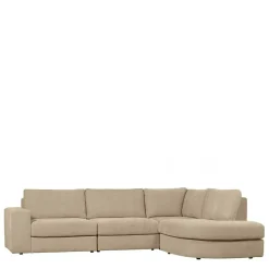 Polstermöbel|Wohnzimmercouch*Pharao24 Ecksofa Beige Pilamonia