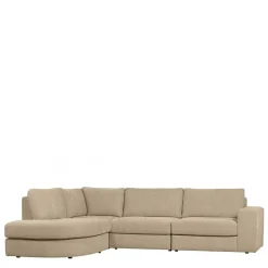 Polstermöbel|Wohnzimmercouch*Pharao24 Ecksofa Beige Pilamonia