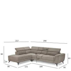 Wohnlandschaften|Ecksofas*Pharao24 Ecksofa Colorio