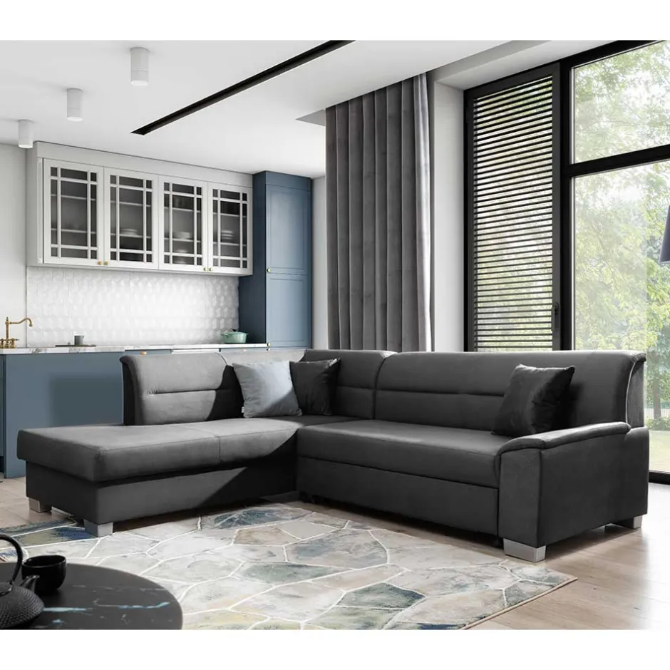 Polstermöbel|Wohnzimmercouch*Pharao24 Ecksofa Hedis