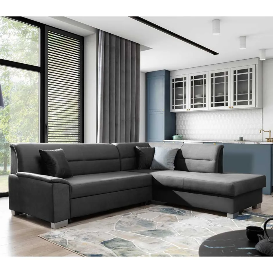 Polstermöbel|Wohnzimmercouch*Pharao24 Ecksofa Hedis