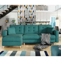 Wohnlandschaften|Ecksofas*Pharao24 Ecksofa Navy