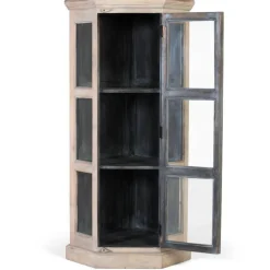 Stauraumvitrinen*Pharao24 Eckvitrine Pescara