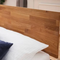 Pharao24 Eiche Massivholz Bettgestell Coplin><noscript><img width=