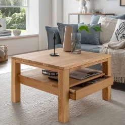 Pharao24 Eiche Wohnzimmertisch Ettrico> Massivholztische|Wohnzimmertisch