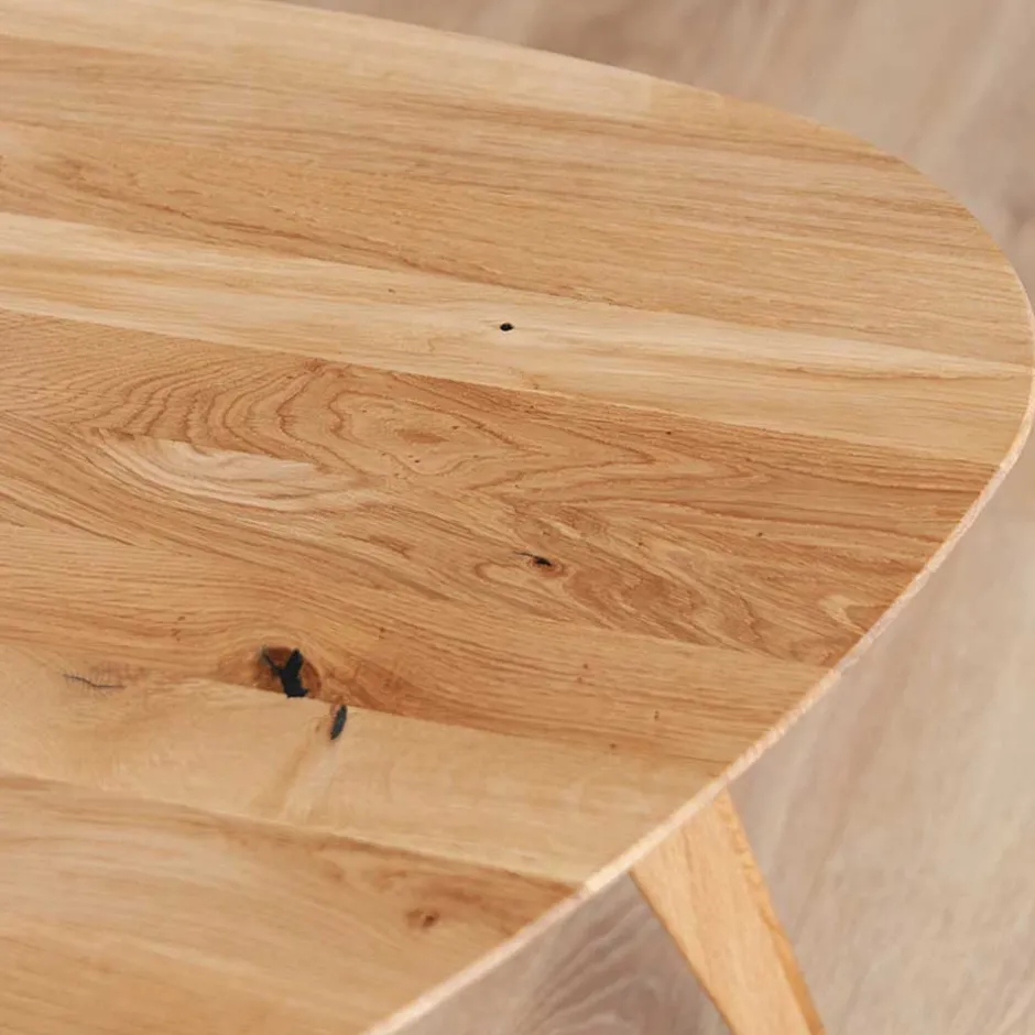 Wohnzimmertisch|Massivholztische*Pharao24 Eiche Wohnzimmertisch Lagusta