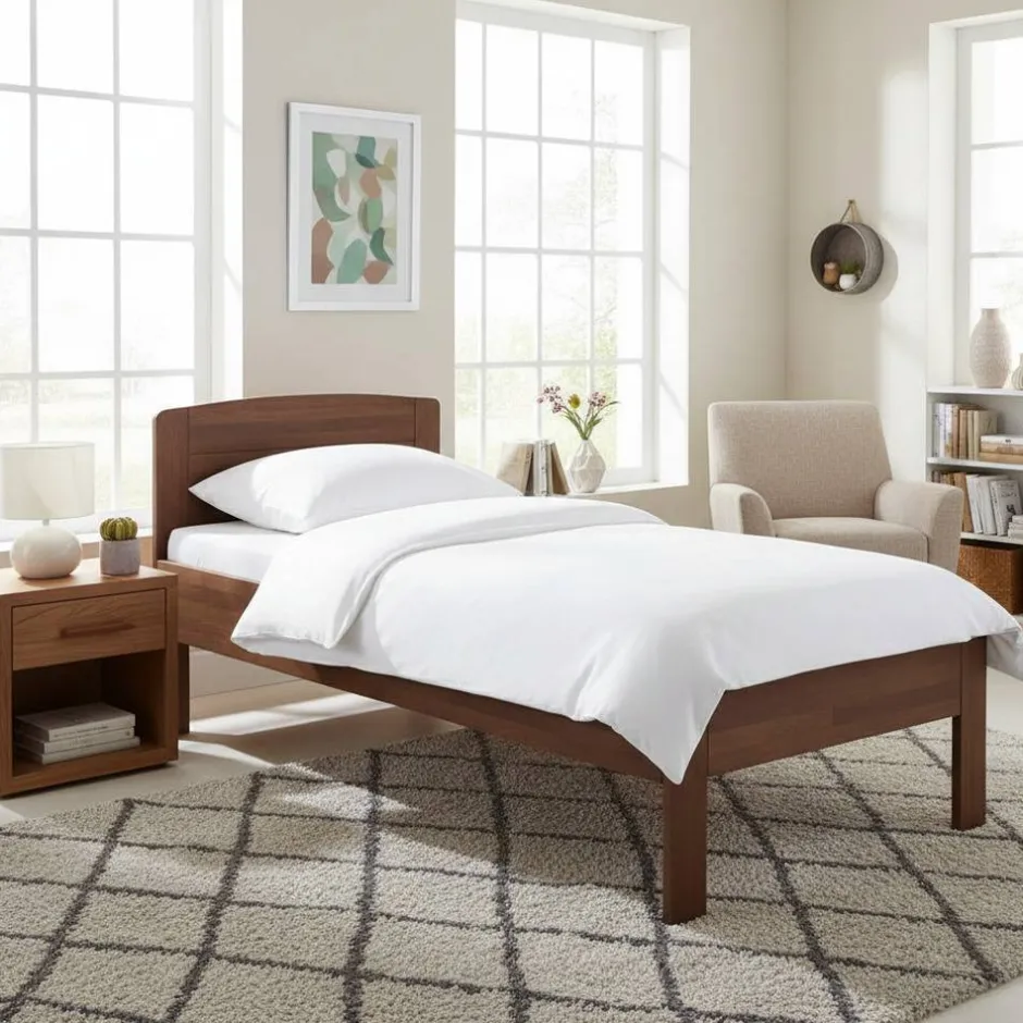 Massivholzbetten|Betten In Übergröße*Pharao24 Einzelbett Dionassa