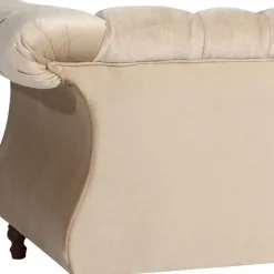 Wohnzimmer Sessel*Pharao24 Einzelsessel Beige Segin