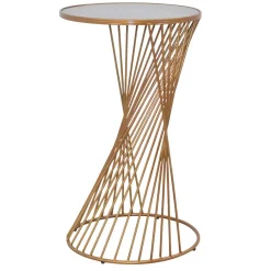 Telefontische|Glastische*Pharao24 Eleganter Beistelltisch Raul