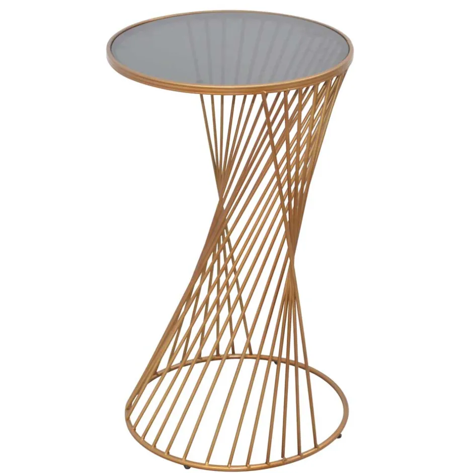 Telefontische|Glastische*Pharao24 Eleganter Beistelltisch Raul