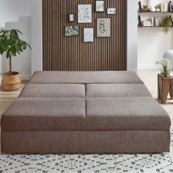 Polstermöbel|2 Sitzer Sofa*Pharao24 2er Schlafcouch Sognory