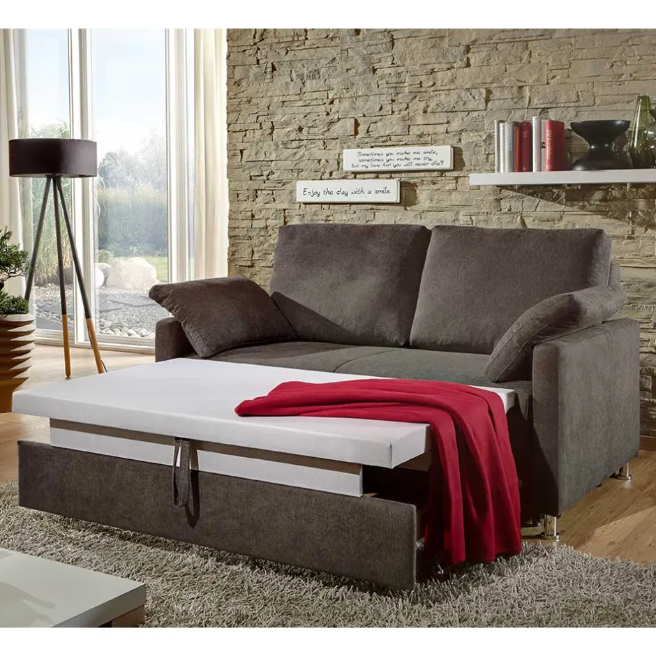Pharao24 2er Schlafsofa Agi> Polstermöbel|Wohnzimmercouch