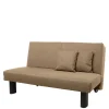 Polstermöbel|2 Sitzer Sofa*Pharao24 2er Schlafsofa Beige Tepico