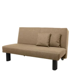 Polstermöbel|2 Sitzer Sofa*Pharao24 2er Schlafsofa Beige Tepico