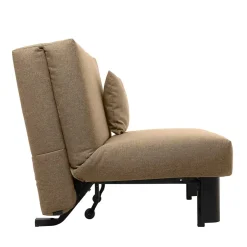 Polstermöbel|2 Sitzer Sofa*Pharao24 2er Schlafsofa Beige Tepico