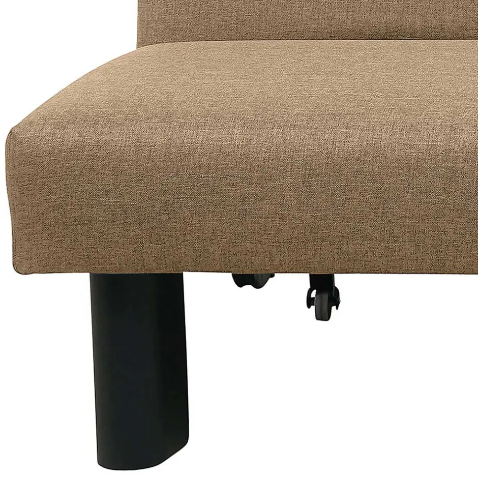 Polstermöbel|2 Sitzer Sofa*Pharao24 2er Schlafsofa Beige Tepico