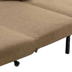 Polstermöbel|2 Sitzer Sofa*Pharao24 2er Schlafsofa Beige Tepico