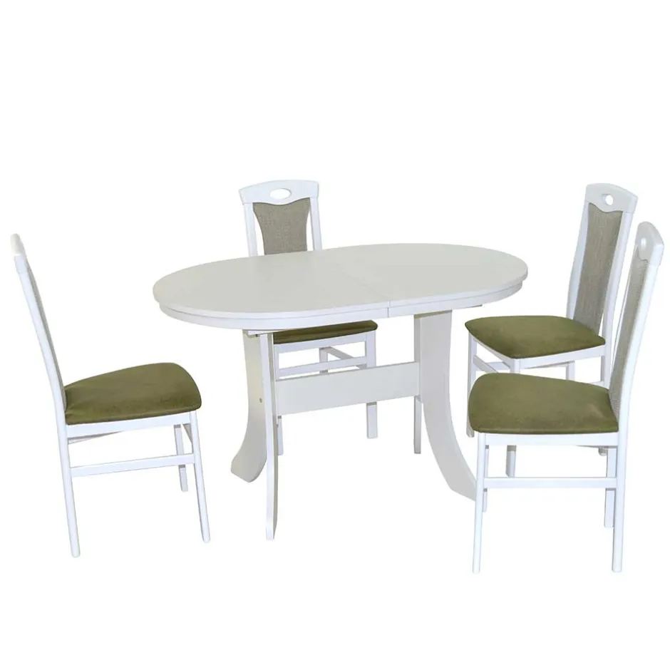 Pharao24 Essgruppe 4 Personen Brozana> Tisch Mit Stühlen|Esszimmer Sets