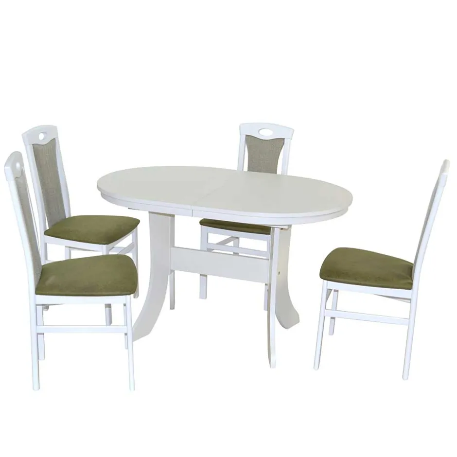 Pharao24 Essgruppe 4 Personen Brozana> Tisch Mit Stühlen|Esszimmer Sets