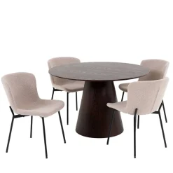 Tisch Mit Stühlen|Esszimmer Sets*Pharao24 Essgruppe Rulissa