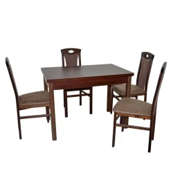 Pharao24 Essplatzgruppe Eddy> Tisch Mit Stühlen|Esszimmer Sets