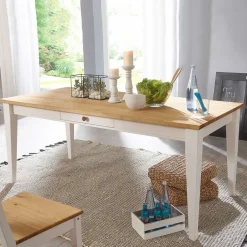 Pharao24 Esstisch Charming> Massivholztische|Küchentisch