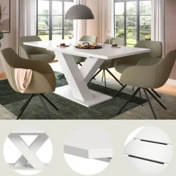 Pharao24 Esstisch Finlay><noscript><img width=