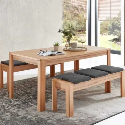 Pharao24 Esstisch mit Bänken Dressed> Sitzgruppen