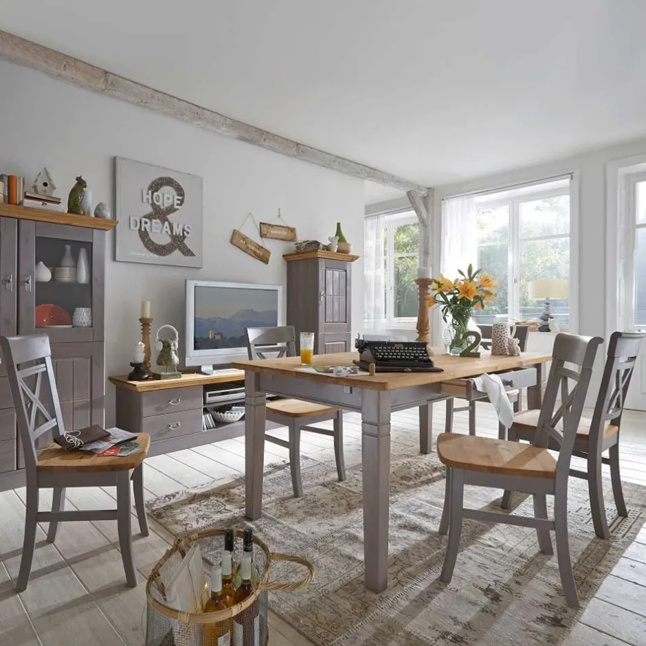 Esszimmer Sets|Tischgruppen*Pharao24 Esstisch mit Stühlen Josepha