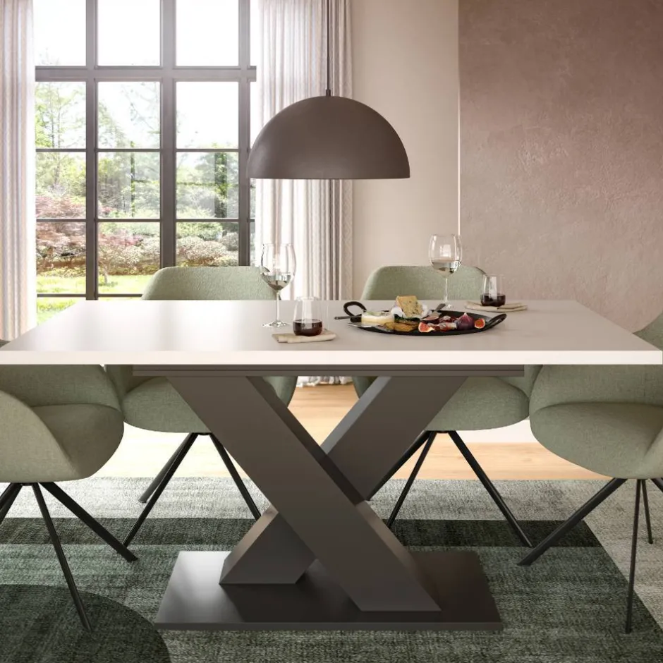 Pharao24 Esstisch modern Merin> Ausziehtische