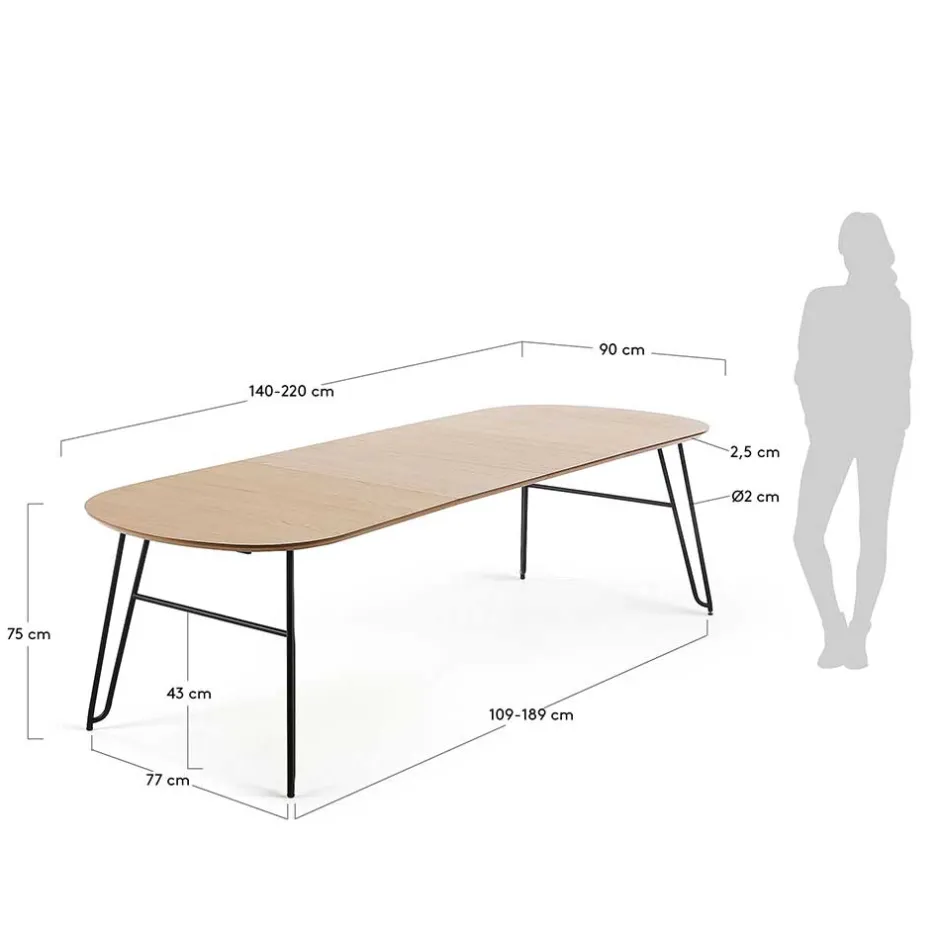 Pharao24 Esstisch Pierce> Ausziehtische