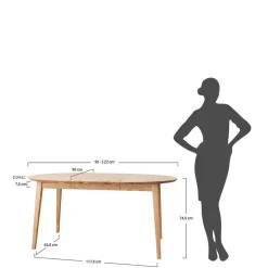 Massivholzmöbel|Küchentisch*Pharao24 Esstisch Saltagro
