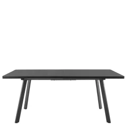Pharao24 Esstisch schwarz Enrar> Ausziehtische