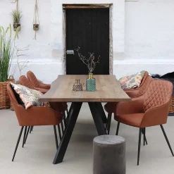 Polstermöbel|Küchenstühle*Pharao24 Esstisch Sessel Oksena