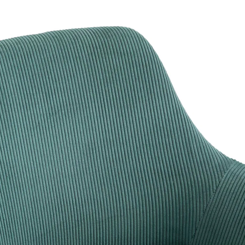 Pharao24 Esstisch Stühle Cord Titian> Armlehnstühle