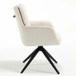 Pharao24 Esstisch Stühle Cremefarben Nua><noscript><img width=