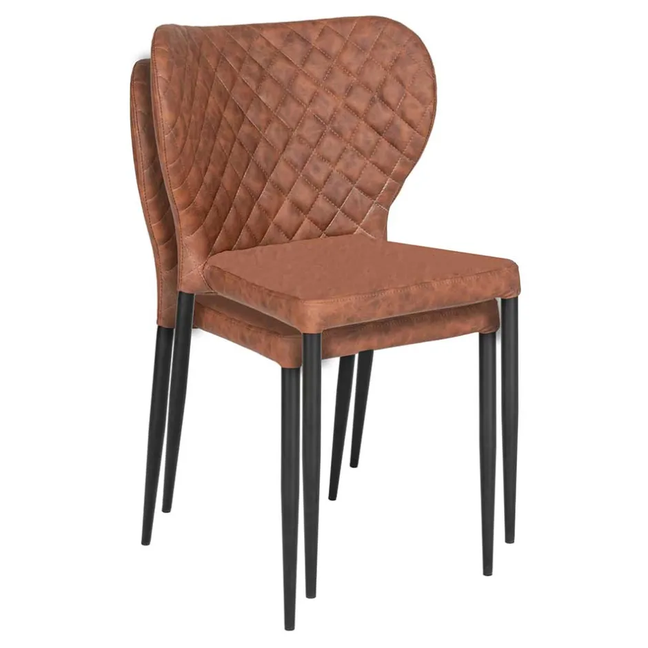 Pharao24 Esstisch Stühle Verez> Lederstühle