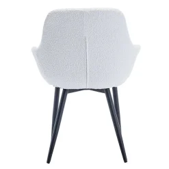 Armlehnstühle*Pharao24 Esstisch Stühle Weiß Dranico