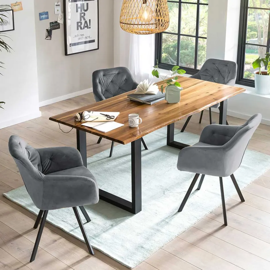 Tisch Mit Stühlen|Esszimmer Sets*Pharao24 Esstischgruppe Haniata