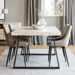 Pharao24 Esstischgruppe Mindnight> Tisch Mit Stühlen|Esszimmer Sets