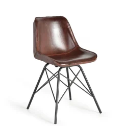 Pharao24 Esstischstuhl Rotonda> Lederstühle