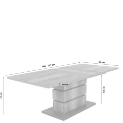 Pharao24 Esszimmer Ausziehtisch Emanzo><noscript><img width=