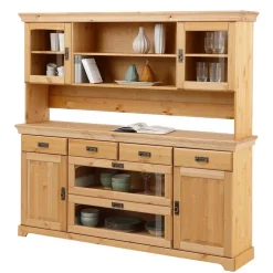 Wohnzimmerschrank|Massivholz Schränke*Pharao24 Esszimmer Buffetschrank Viscinas