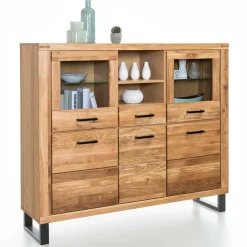 Pharao24 Esszimmer Highboard Anesto> Esszimmerkommoden|Wohnzimmerkommoden