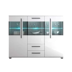 Esszimmerkommoden|Wohnzimmerkommoden*Pharao24 Esszimmer Highboard Bistian