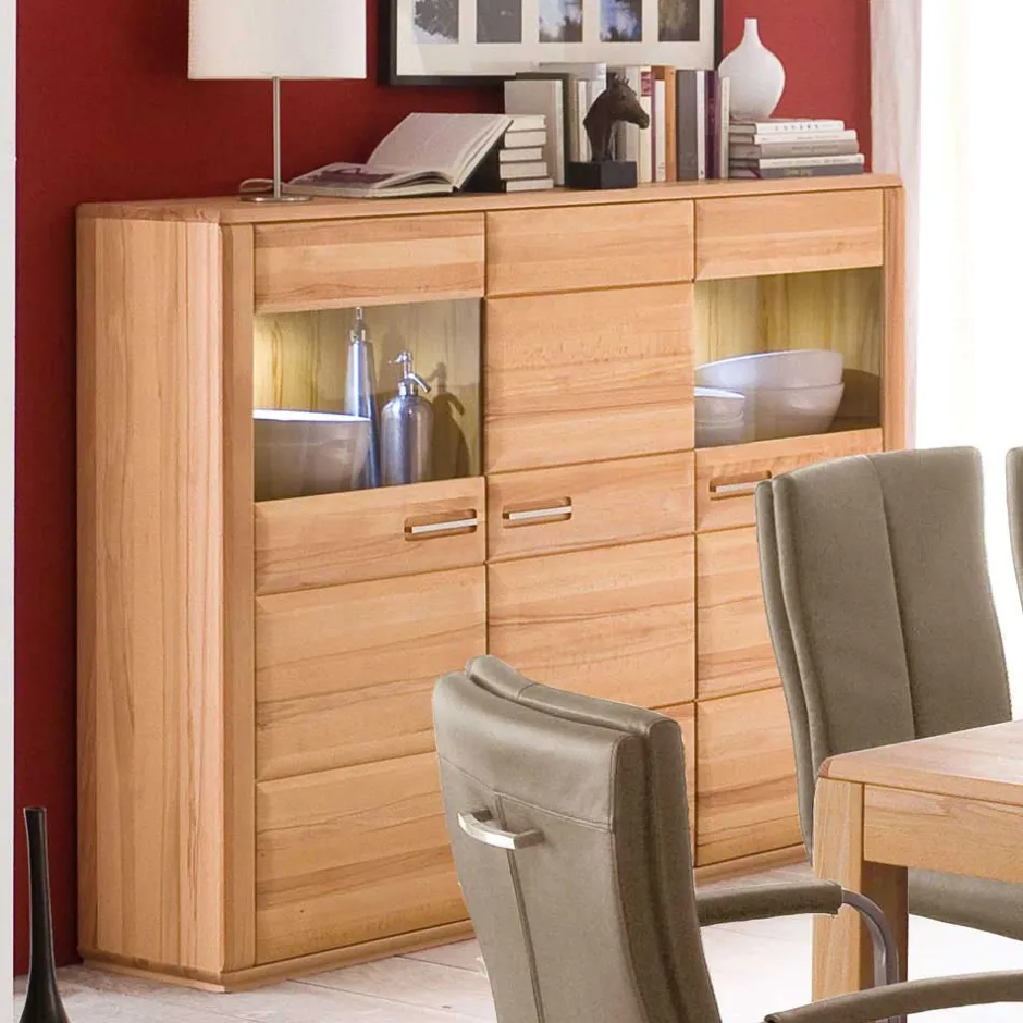 Esszimmerkommoden|Wohnzimmerkommoden*Pharao24 Esszimmer Highboard Phelix