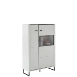 Vitrinenschrank|Stauraumvitrinen*Pharao24 Esszimmer Highboard Polar